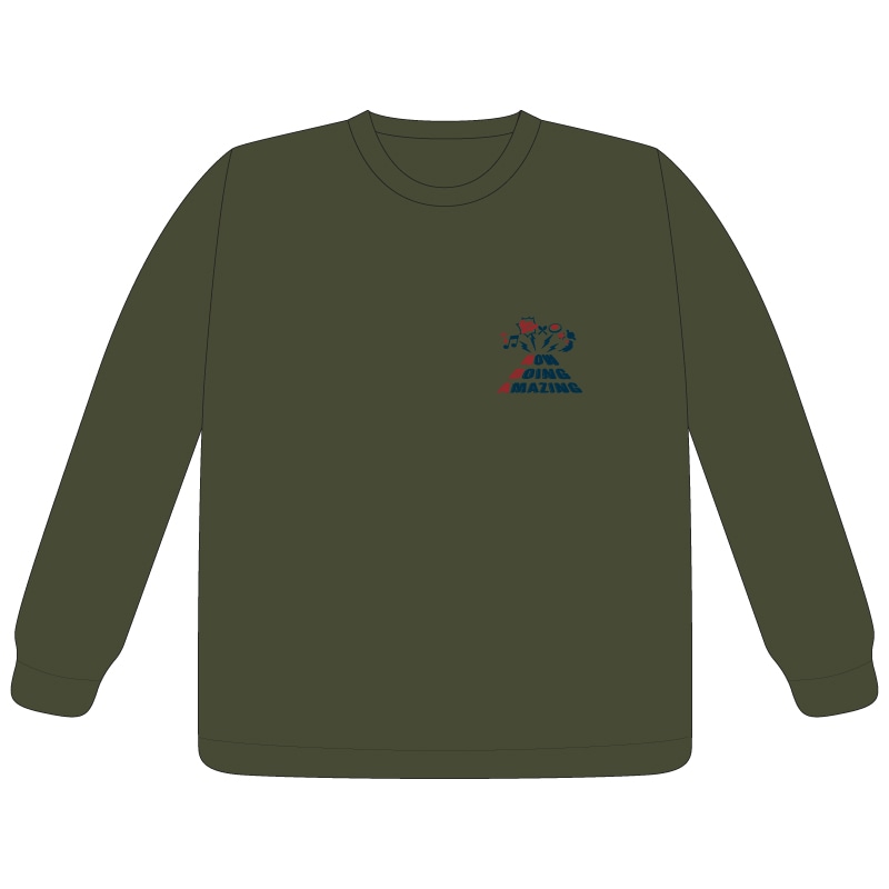 JAPANCUPメモリアル ロングTシャツ(アーミーグリーン)