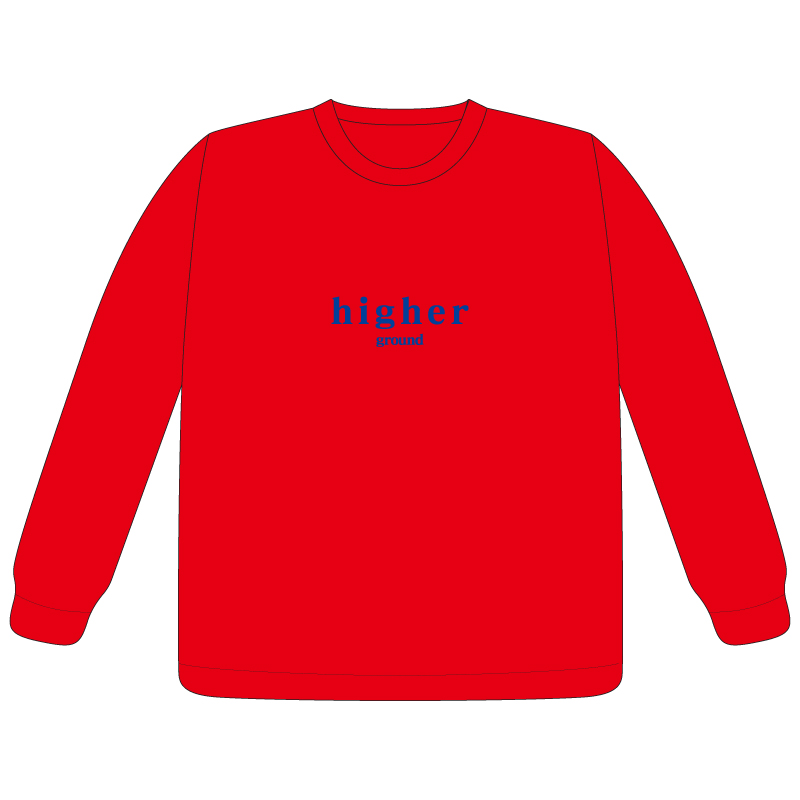 Highers ロングTシャツ(アオ)