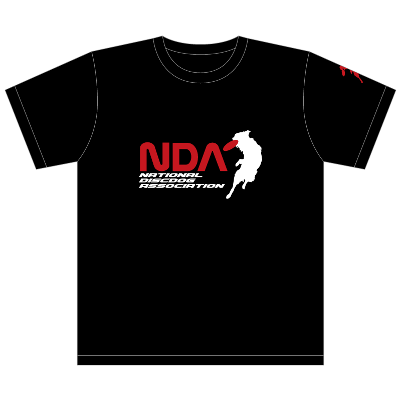 NDAロゴTシャツ(ドライTシャツ) Tシャツカラーとプリントカラーを組み合わせてオリジナルTシャツを作ろう！