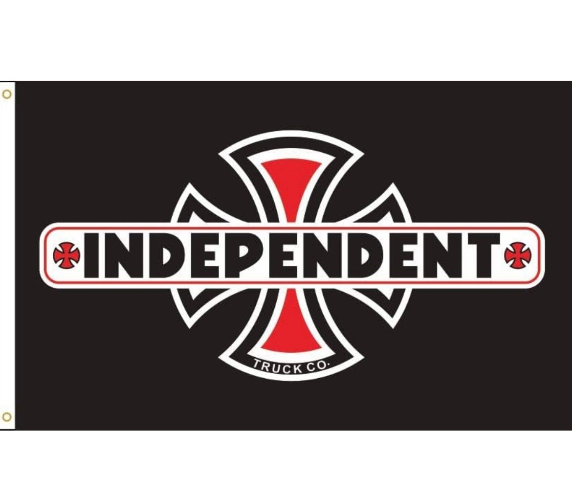 INDEPENDENT 超特大バナー　フラッグ　旗 INDEPENDENT 超特大バナー フラッグ 旗（Amazon.co.jp: 「ワーク