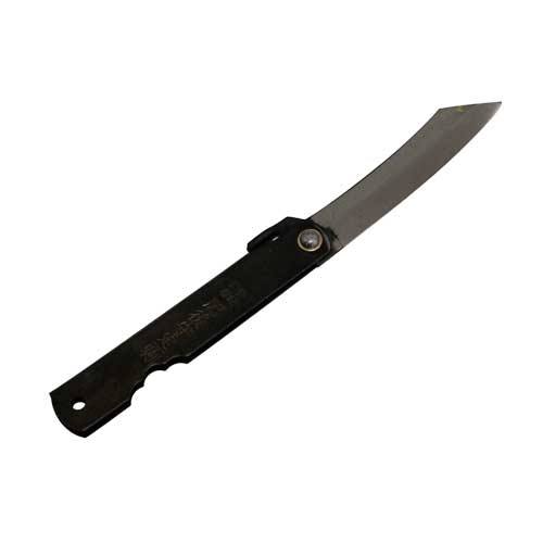 【肥後守】クロームナイフ　全鋼　中  [25887]