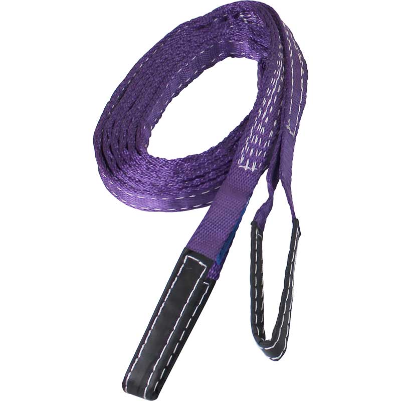 ナイロンスリング1T 6M（紫） [32793]|ベルトスリング|荷役・運搬