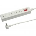 【ヤザワ】集中スイッチ付節電タップ4個口2m白 Y02412WH [19452]|電工ドラム・延長コード|電動工具