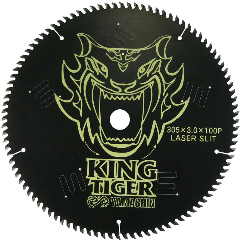 新品 【山真製鋸】キングタイガー スライド 305×3×100P 山真製鋸】キングタイガー スライド 305×3×100P MAT-KT-305 [5244