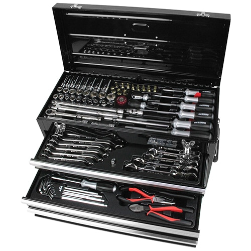 SK11】整備工具セット ブラック SST-16133BK[45938]|激安工具・現場 