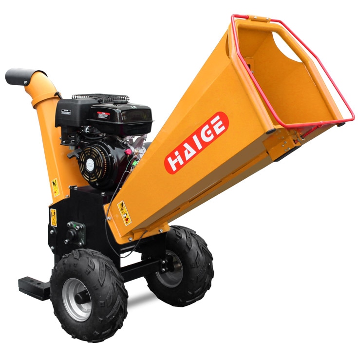 ☆品 ハイガー産業 エンジン粉砕機 ウッドチッパー 15馬力 JF420 動作