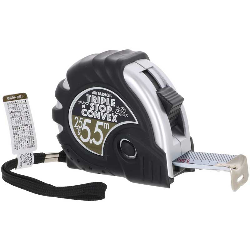 ��TAKAGI�ۥ���å��եȥ�ץ륹�ȥåץ���٥å�����25mm��5.5m [75077]