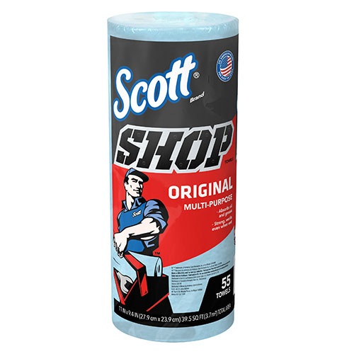 のさりページ Amazon.co.jp: 日本製紙クレシア SCOTT Shop Towels ブルーロール 55枚
