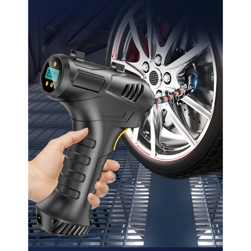 まとめ買いがお得》充電式ハンディエアーコンプレッサー 4台以上[63218