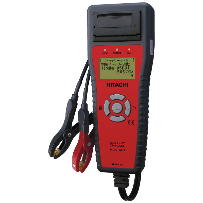 最終値下げHCK-601 HITACHI バッテリーチェッカー テスター