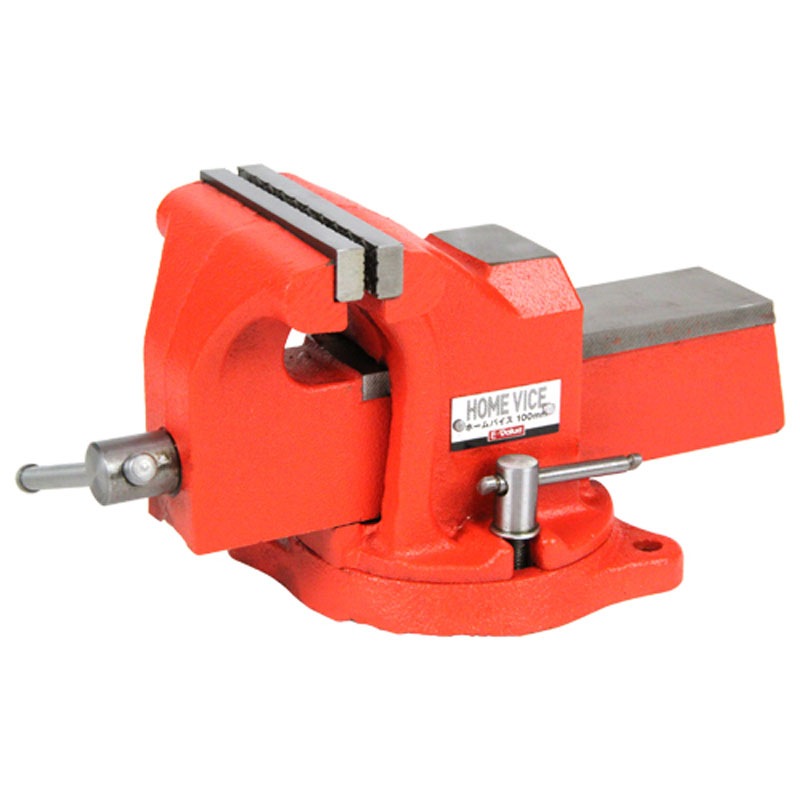 新品 【E-Value】ホームバイス　回転台付１００ＭＭ [25461] E-Value】ホームバイス 回転台付100MM [25461]|激安工具・現場
