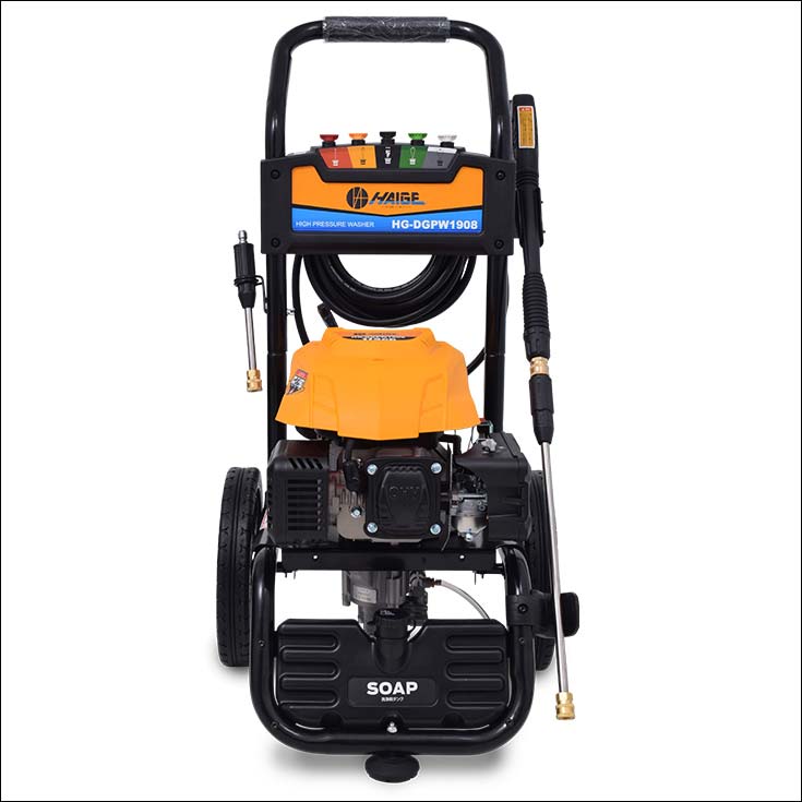 エンジン式 高圧洗浄機 ４スト 19MPa／HG-DGPW1908 Amazon | HAIGE(ハイガー) 高圧洗浄機 エンジン式 19MPa 5つの