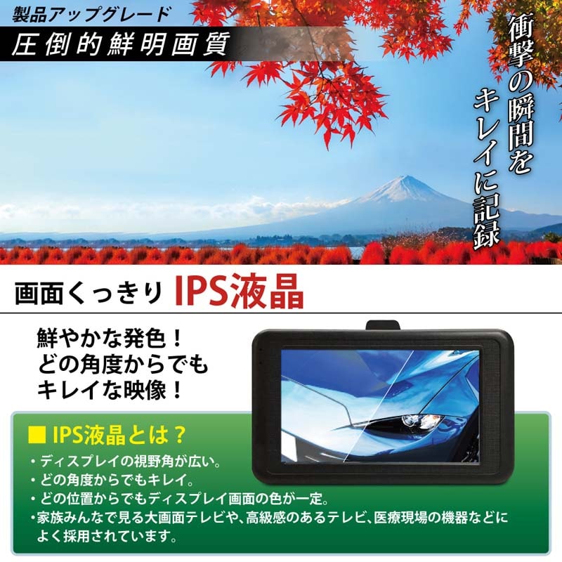 �ɥ饤�֥쥳������ IPS�վ� ����2�������� 12V24V���� ���160�� 47659