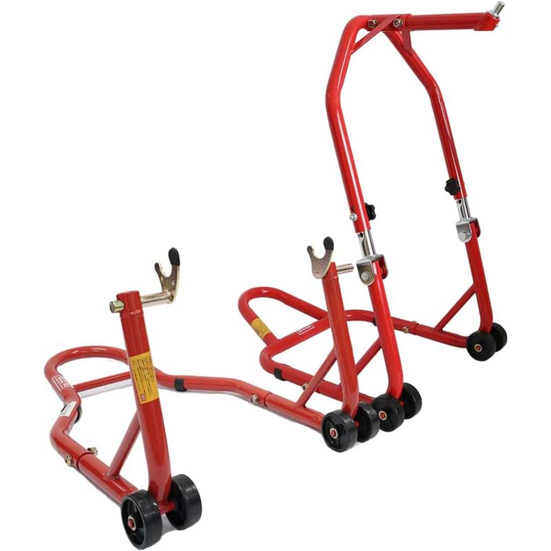 バイクスタンド メンテナンススタンド フロント＆リア V型タイプ