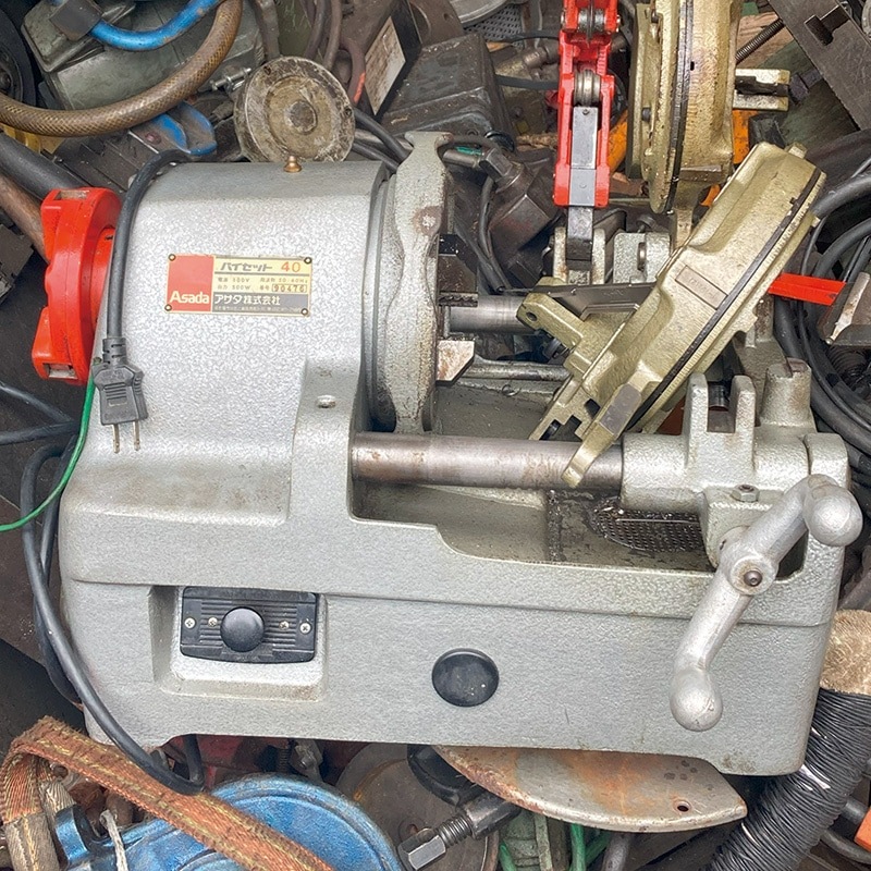 アサダ ねじ切り 1/10 Asada ねじ切機 BEAVER 50 ミニチュア