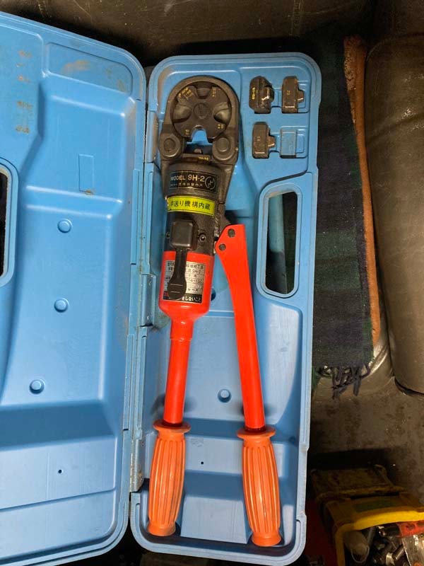 泉精器製作所　　油圧式手動圧着工具(9K-2) 泉精器製作所 油圧式手動圧着工具(9K-2)