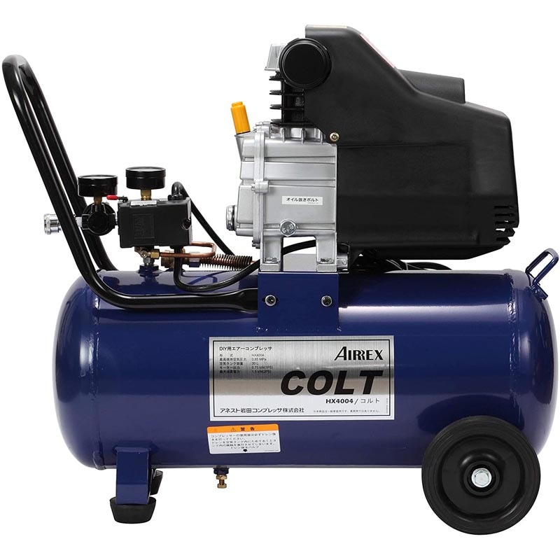 アネスト岩田】エアーコンプレッサー オイル式 コルト HX4004[79166  