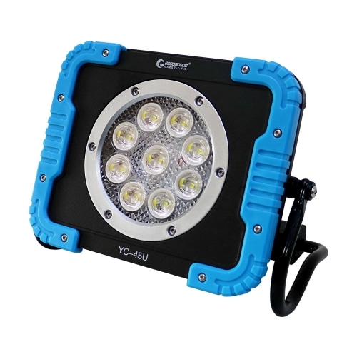 新品　充電式LED 45W 4500LM 耐衝撃性 スライドハンドル 充電式LED 45W 4500LM 耐衝撃性 スライドハンドル[45241]|激安工具