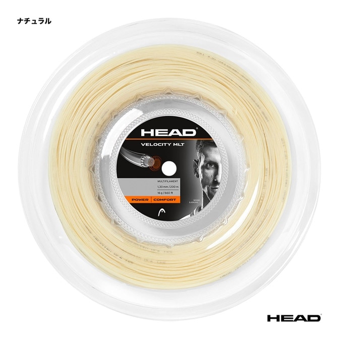 ヘッド HEAD テニスガット ロール ベロシティ マルチ（VELOCITY MLT 