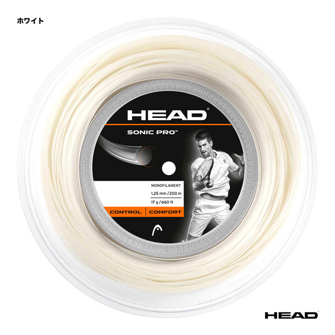 �إå� HEAD �ƥ˥����å� ������ ���˥å����ץ���SONIC PRO�� 125 �ۥ磻�� 281128