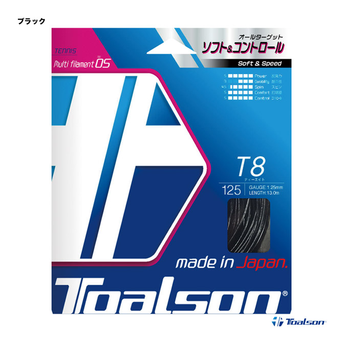 �ȥ��륽�� TOALSON �ƥ˥����å� ñĥ�� �ƥ��������ȡ�T8�� 125 �֥�å� 7412510K