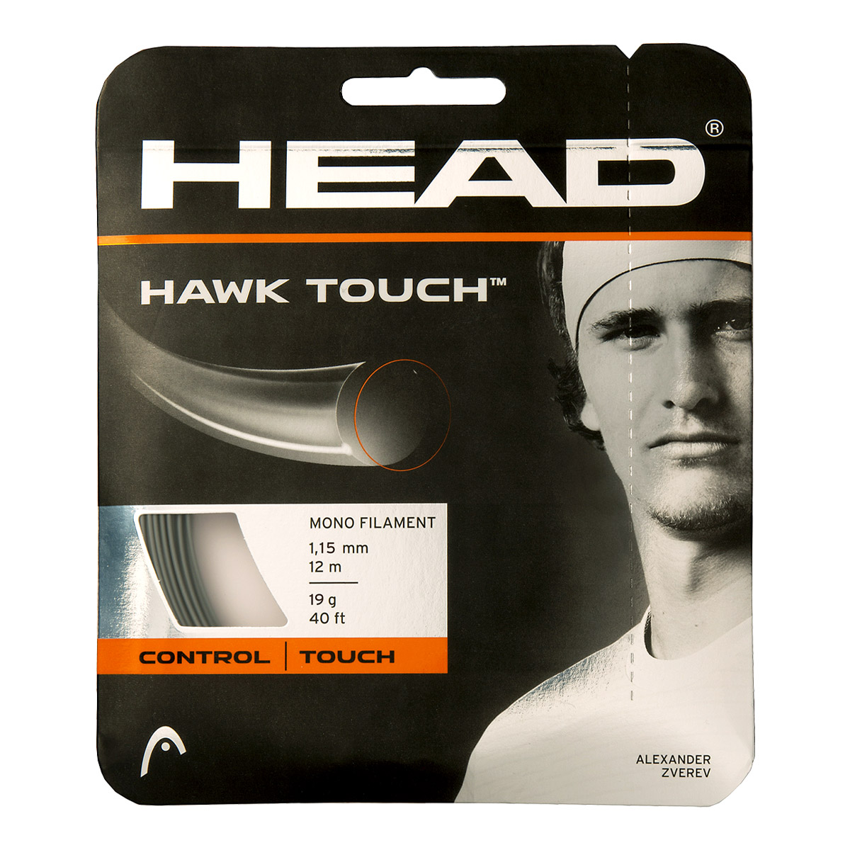 ヘッド HEAD テニスガット 単張り ホーク タッチ（HAWK TOUCH） 125