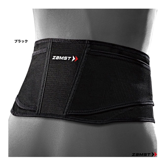 な*み様 ZAMST サポーター ブラック フリーサイズ ザムスト ZAMST 腰サポーター ZW-4 | メーカー,ザムスト | テニス
