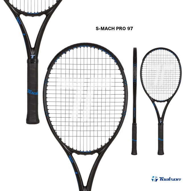 Toalson テニスラケット　S-MACH PRO 97 グリップサイズ3 トアルソン TOALSON テニスラケット S-MACH PRO 97 1DR815 | ラケット