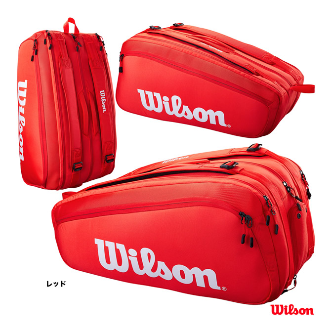 Wilson テニスバッグ ウィルソン バッグ ]TEAMJ 6PK RACKET BAG／チームJ 6PK ラケット
