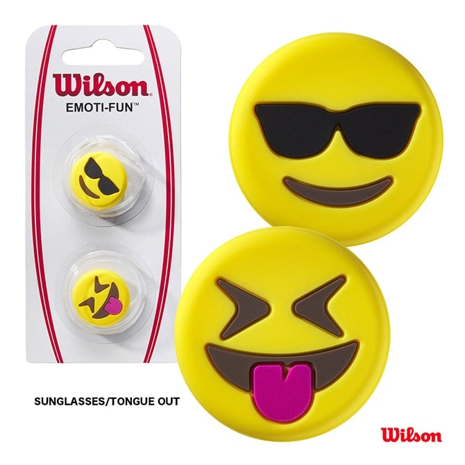 륽 Wilson  SUNGLASSES/TONGUE OUT DAMPENER WR8405101001