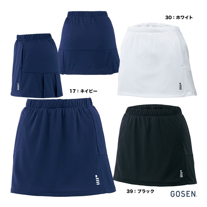 ゴーセン GOSEN テニスウェア レディス スカート（インナースパッツ