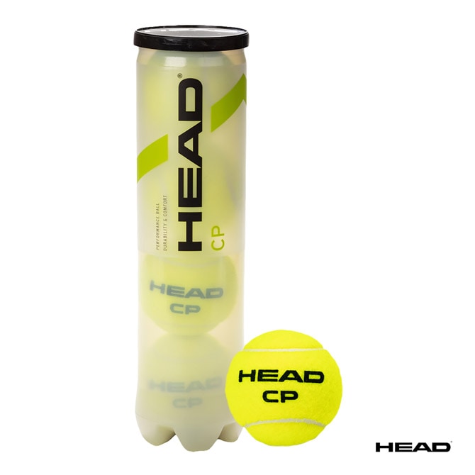 ヘッド HEAD テニスボール HEAD CP（ヘッド・シーピー） 4球入 1缶