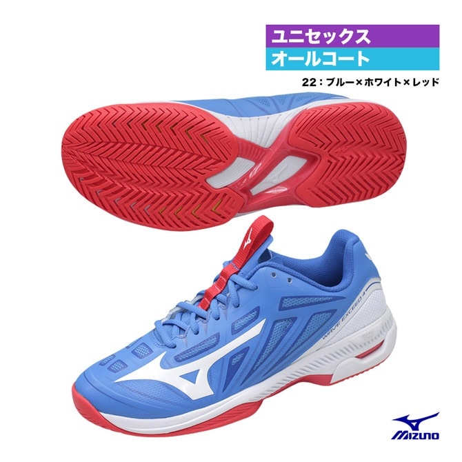 �ߥ��� MIZUNO �ƥ˥����塼�� ��˥��å��� �������֥��������� 4Z WIDE AC 61GA211622