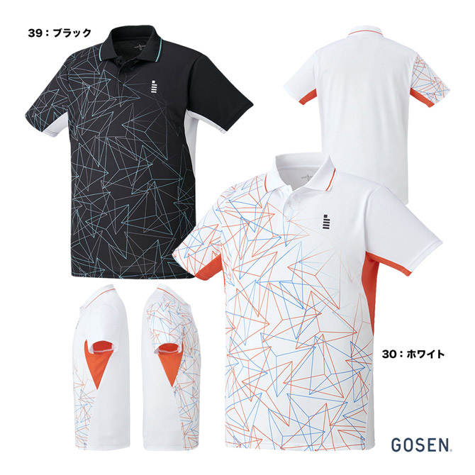 ゴーセン GOSEN テニスウェア ユニセックス ゲームシャツ T2200