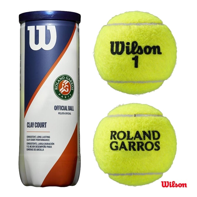 ウイルソン Wilson テニスボール ROLAND GARROS CLAY COURT（ローラン