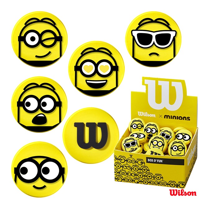 륽 Wilson  ߥ˥ MINIONS 2.0 VIBRATION DAMPENER BOX WR8413801001