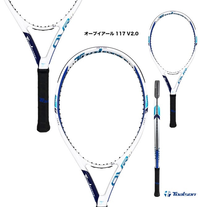 トアルソン TOALSON テニスラケット 117 V2.0 OVR 117 トアルソン TOALSON テニスラケット オーブイアール 117 V2.0 OVR 117