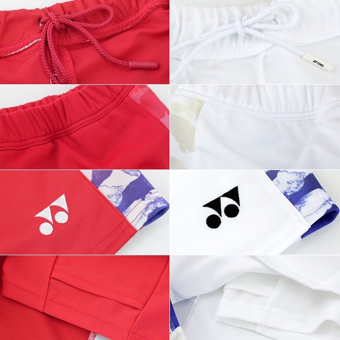 YONEX テニスウェア 赤 プリーツスカート 楽天市場】YONEX ヨネックス スカート（インナースパッツ付