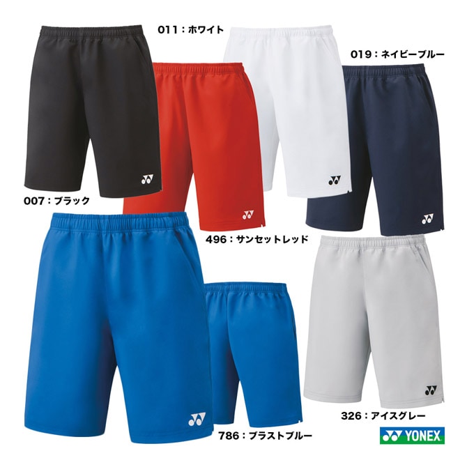 ヨネックス YONEX テニスウェア ユニセックス ハーフパンツ 15119