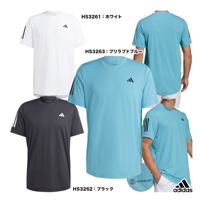 ǥ adidas ƥ˥  M TENNIS CLUB 3ȥ饤ץ ȾµT MLE72