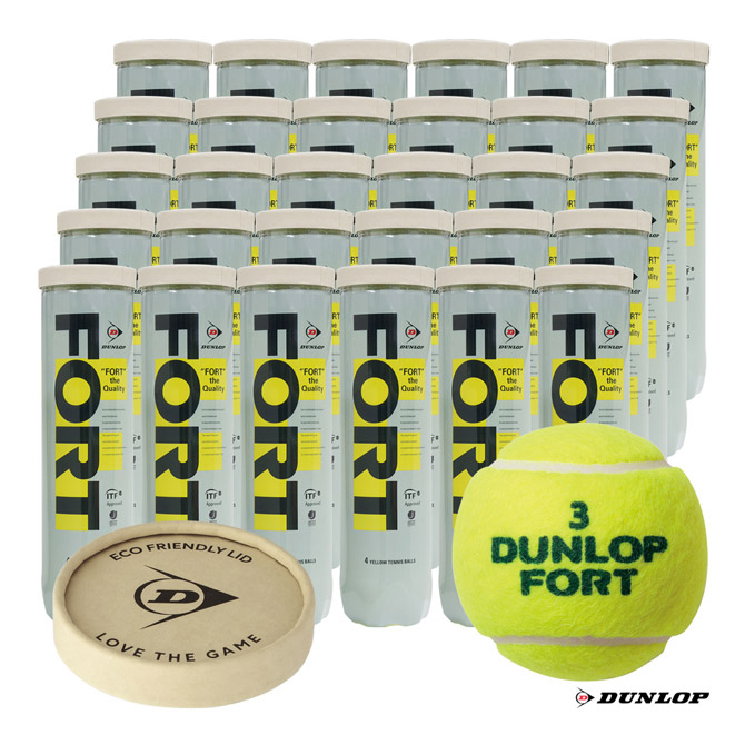 ダンロップ DUNLOP テニスボール DUNLOP FORT（ダンロップ フォート