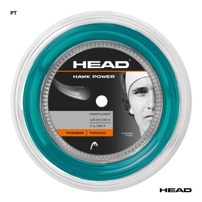 ヘッド HEAD テニスガット ロール ホーク パワー（HAWK POWER） 125 PT 281032（125p）