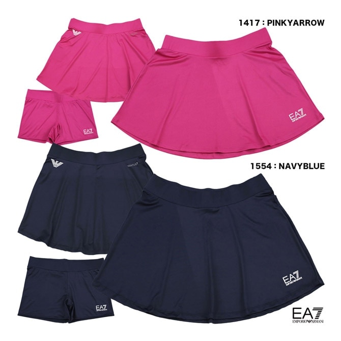 ݥꥪޡ EMPORIO ARMANI EA7 ƥ˥ ǥ TENNIS PRO W CLASSIC SKIRT 8NTN51