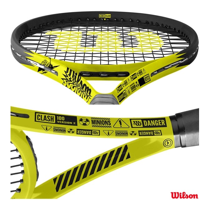 Wilson ミニオンウルトラ100 テニスラケット WILLSON ウイルソン ミニオンズ ウルトラ 100 WR064811U 2021SS