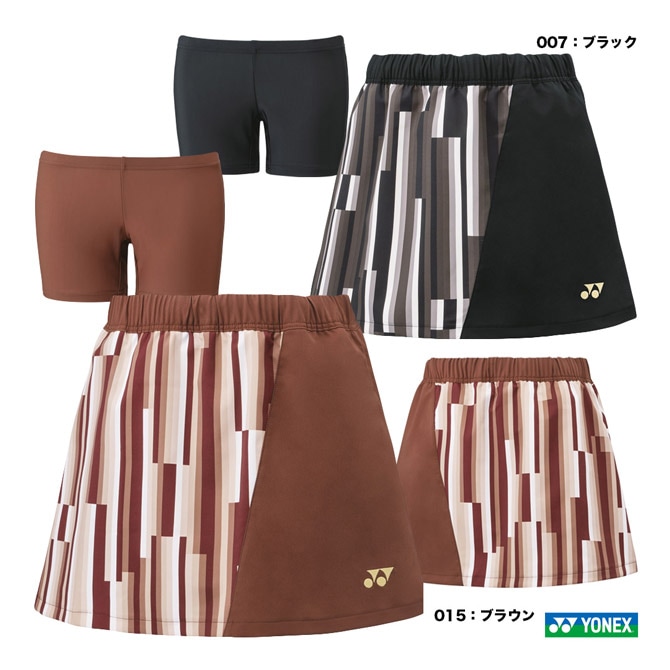 ヨネックス YONEX テニスウェア レディス スカート（インナースパッツ