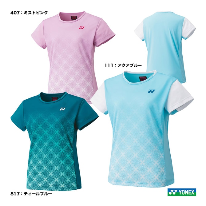 ヨネックス YONEX テニスウェア レディス ゲームシャツ（スリム
