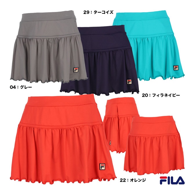 フィラ FILA テニスウェア レディス スコート VL2689 | メーカー