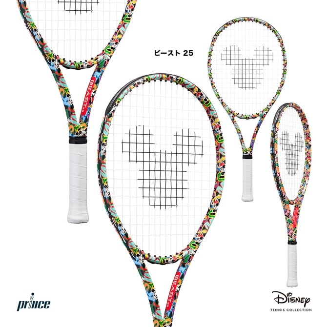 ディズニー Disney テニスラケット ジュニア ビースト 25 BEAST 25