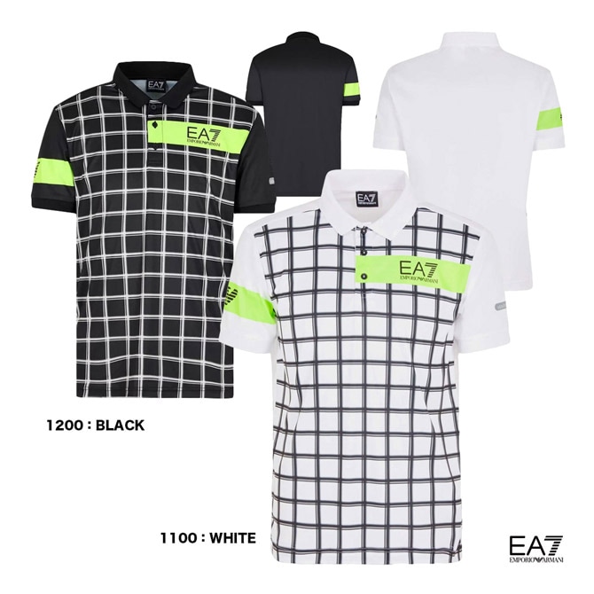 エンポリオアルマーニ EMPORIO ARMANI EA7 テニスウェア メンズ PRO M POLO GRAPHIC PL 6RPF23