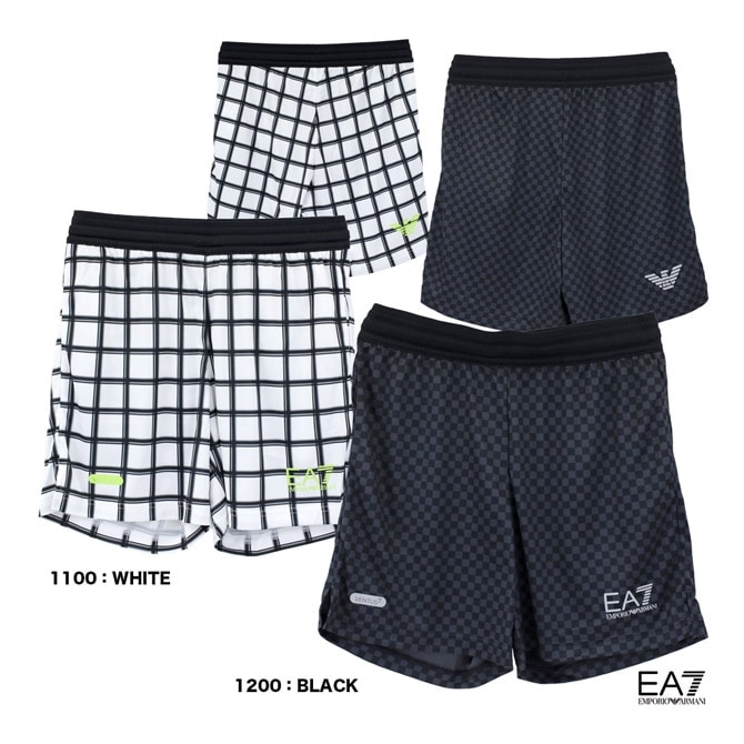 EA7 テニスウェア ノースリーブドレスとショートパンツ EA7 テニスウェア ノースリーブドレスとショートパンツ